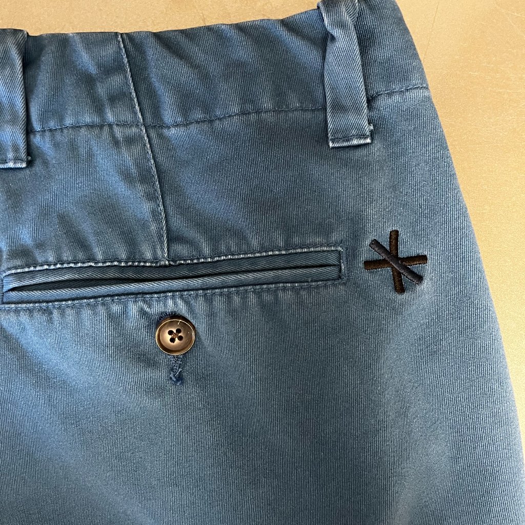 Gap/Saturdays New York City Collab 2016 ~ Bright Blue Khaki Pants ~ 30 W 31 I
